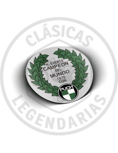 Anagrama adhesivo Puch H. EVERTS Campeon 1975 ref.PU003.1.22.080.9