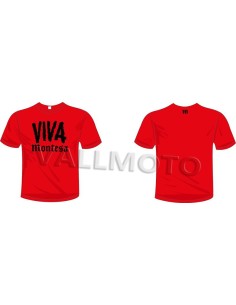 camiseta viva montesa manga corta