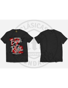 Camiseta de manga corta con diseño de Montesa Bron to ride, disponibe en varios colores y tallas 2