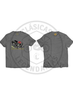 Camiseta vintage motorcycle frames Montesa impala ref.R01190 2