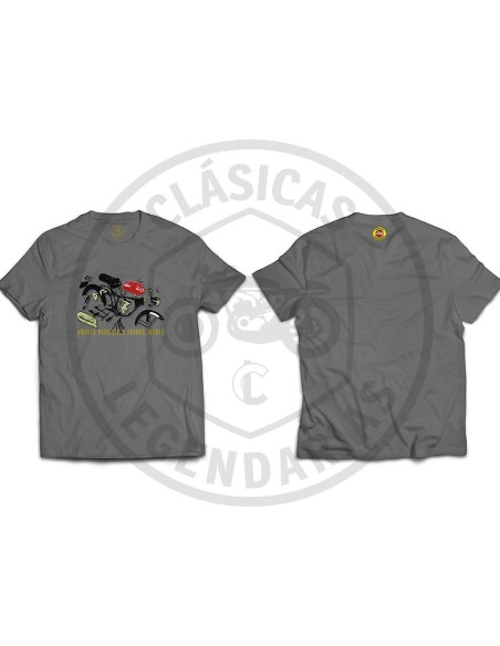 Camiseta vintage motorcycle frames Montesa impala ref.R01190