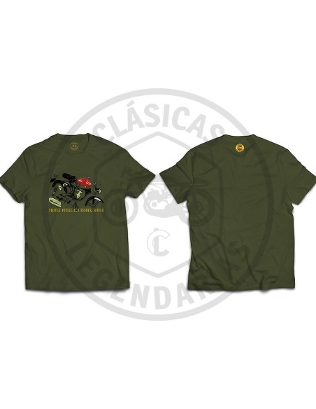 Vintage motorcycle frames Montesa impala t-shirt ref.R01190