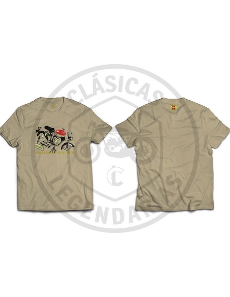 Vintage motorcycle frames Montesa impala t-shirt ref.R01190
