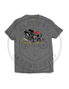 Vintage motorcycle frames Montesa impala t-shirt ref.R01190