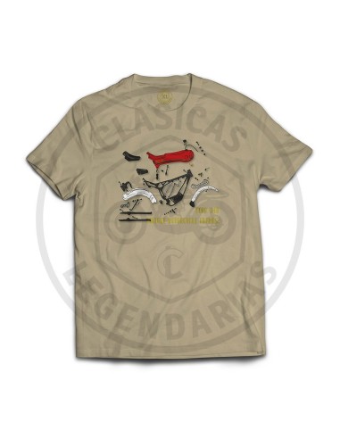 Camiseta vintage motorcycle frames Montesa Cota 348 ref.R01191