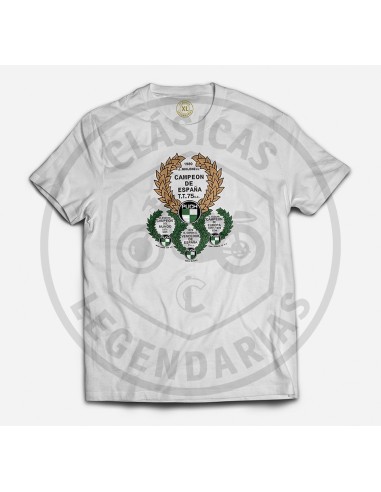 Camiseta Puch Campeona blanco Ref R01602