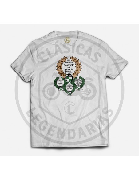 Camiseta Puch Campeona blanco Ref R01602
