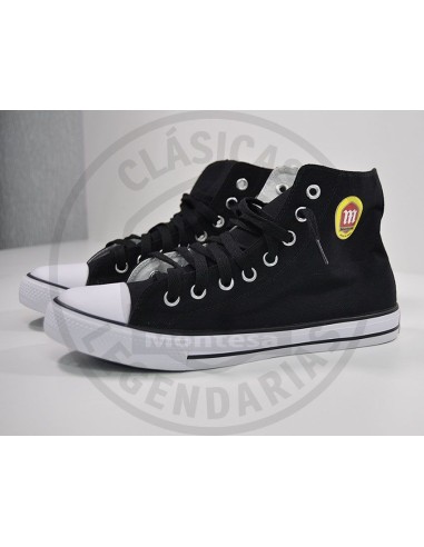 Zapatillas de tela unisex caña alta