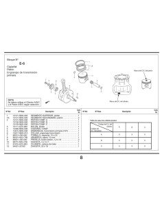 Piston Montesa Cota 315 B ref.S3-13101-NN3-0001 2