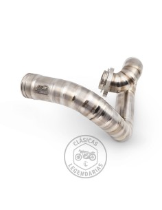 Codo escape Montesa Cota 315 Titanio Ref.S318320-NN3-740