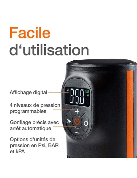 Compressor portàtil recarregable nanòmetre osram ref.SF0101010