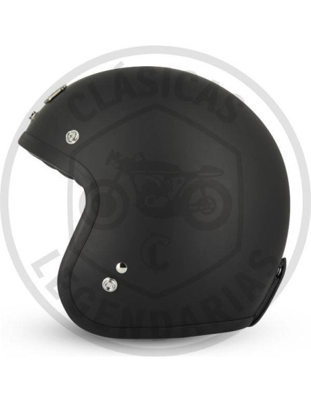 Casco Gasoline Jet cafe racer S250 negro mate ref.SF0401001