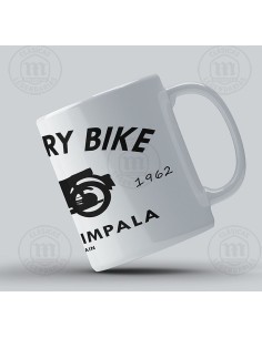 Taza personalizada con logo Montesa Impala Legendary