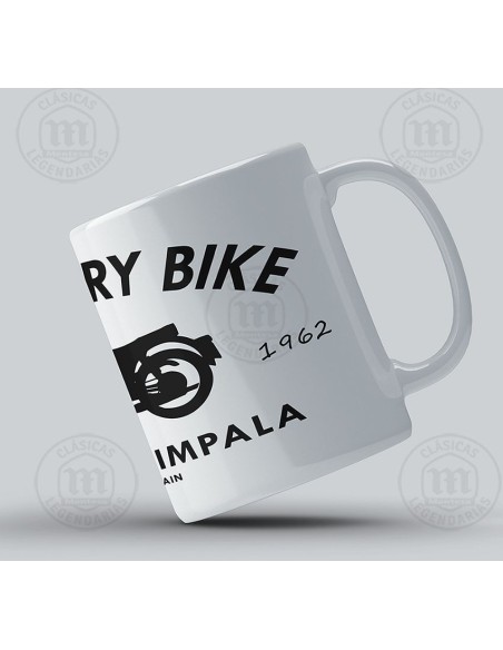 Taza personalizada con logo Montesa Impala Legendary