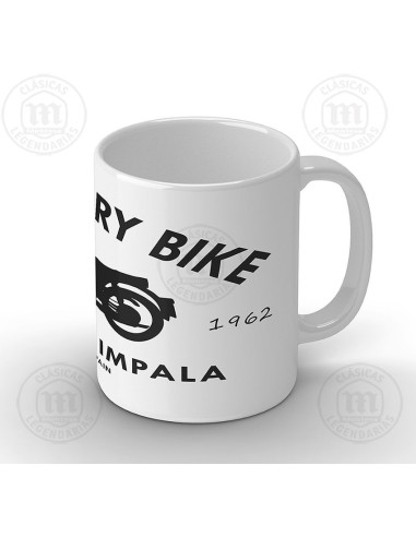 Taza personalizada con logo Montesa Impala Legendary