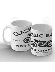 Taza personalizada con logo Montesa Classic Racer
