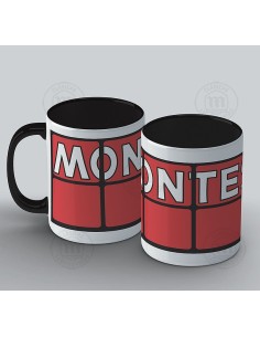 Taza de ceramica personalizada con logo montesa catalogo