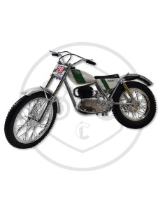 Maqueta replica moto Ossa Mick andrews escala 1:6 ref.11118