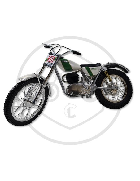Maqueta replica moto Ossa Mick andrews escala 1:6 ref.11118
