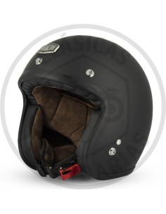 Casco Gasoline Jet cafe racer S250 negro mate ref.SF0401001