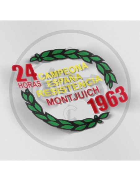 Sticker anagram Champion Spain resistance Montesa ref.AML-2052