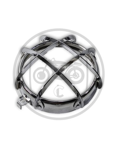 Bisel faro Montesa Cota con rejilla cromado Ref.51700021