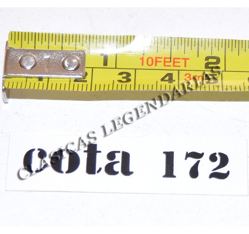 Anagrama montesa cota 172 blanco Ref 1156