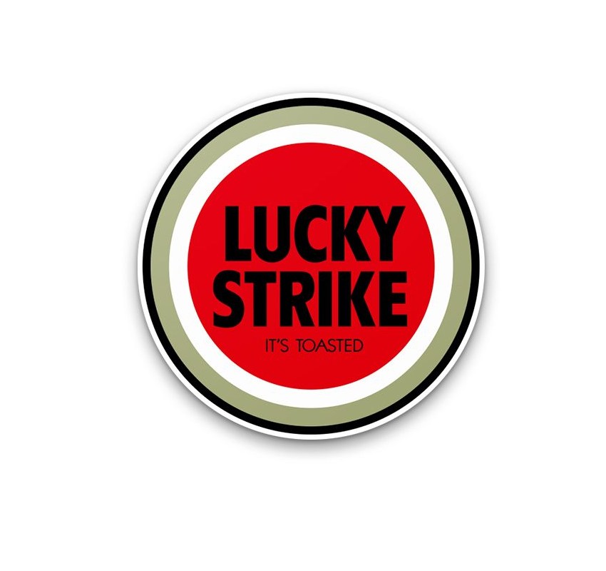 Anagrama logotipo LUCKY STRIKE. Ref. AML-01004