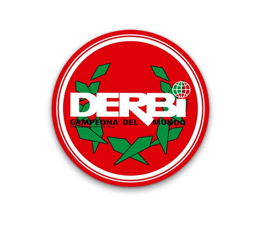 Anagrama logotipo Derbi laurel campeon Ref. AML-01029