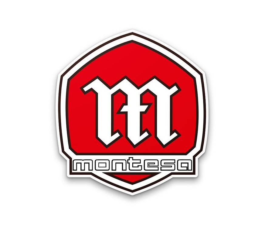 Anagrama logotipo escudo Montesa borde Ref. AML-01022