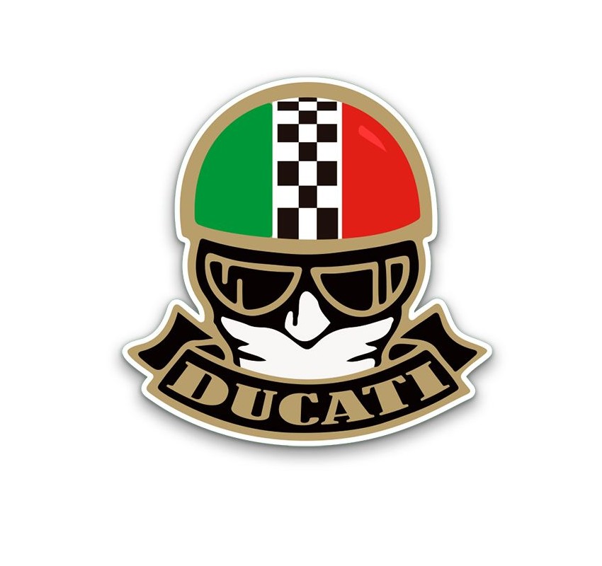 Anagrama logotipo Casco Ducati  Ref. AML-01030