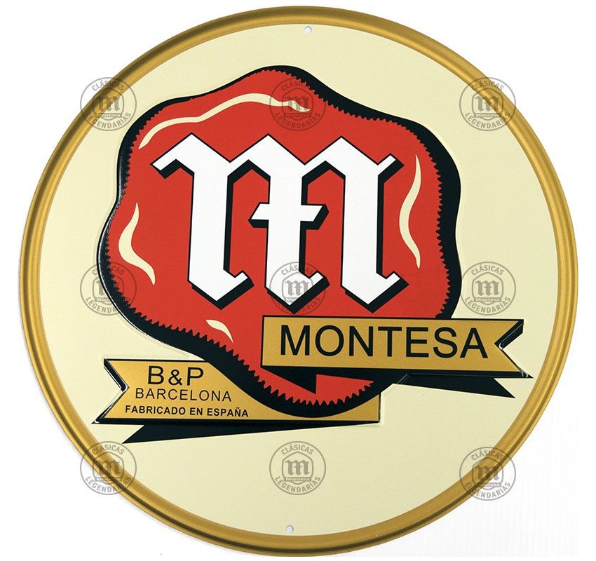 Placa decorativa Montesa B&P 30 cm Ref 11081