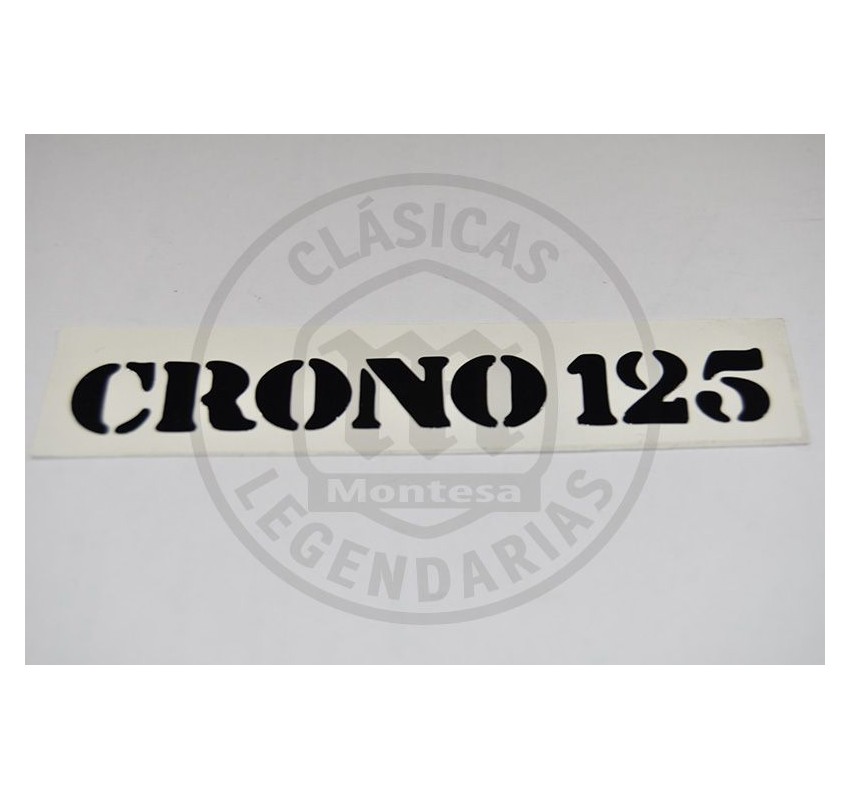 Anagrama Montesa Crono 125 blanco ref.A2001