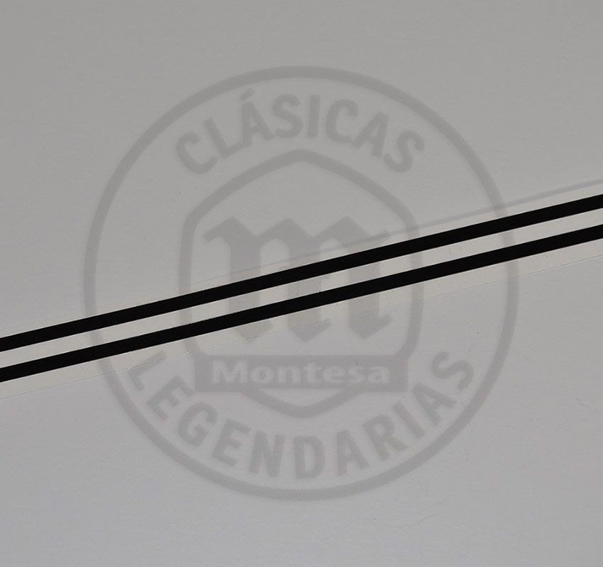 Fileteado deposito Montesa Impala Negro 3 mm ref.42044202