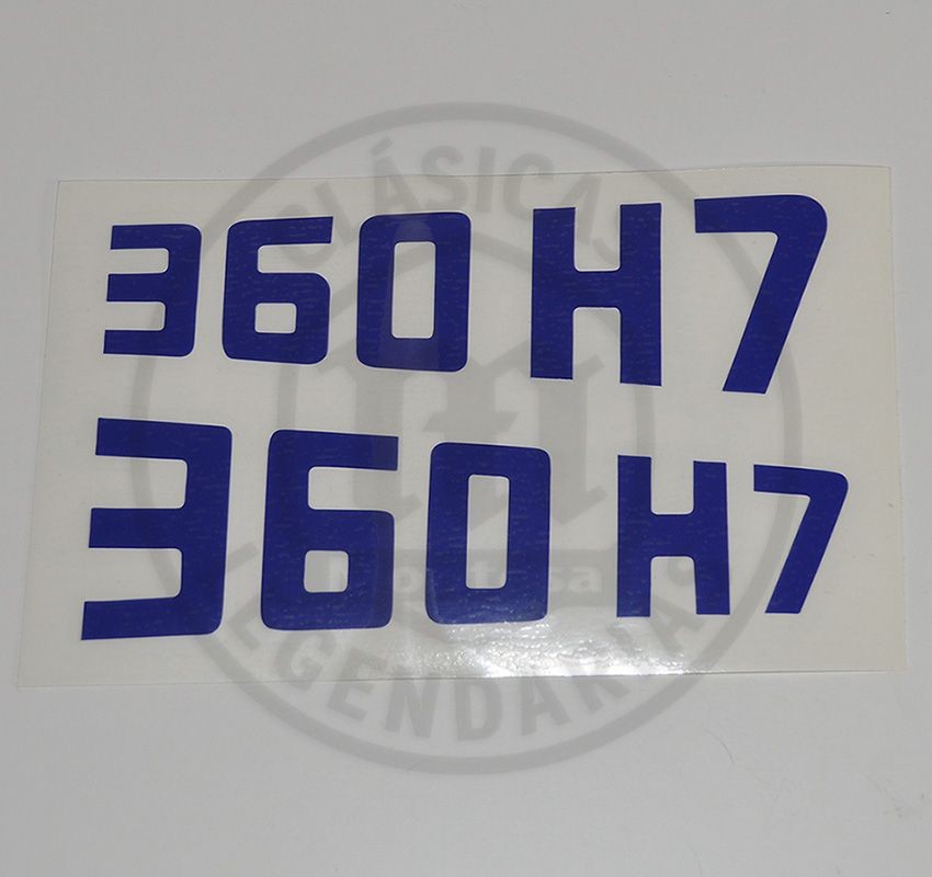 Anagrama adhesivo deposito placa lateral Montesa Enduro 80H7 ref.992048505