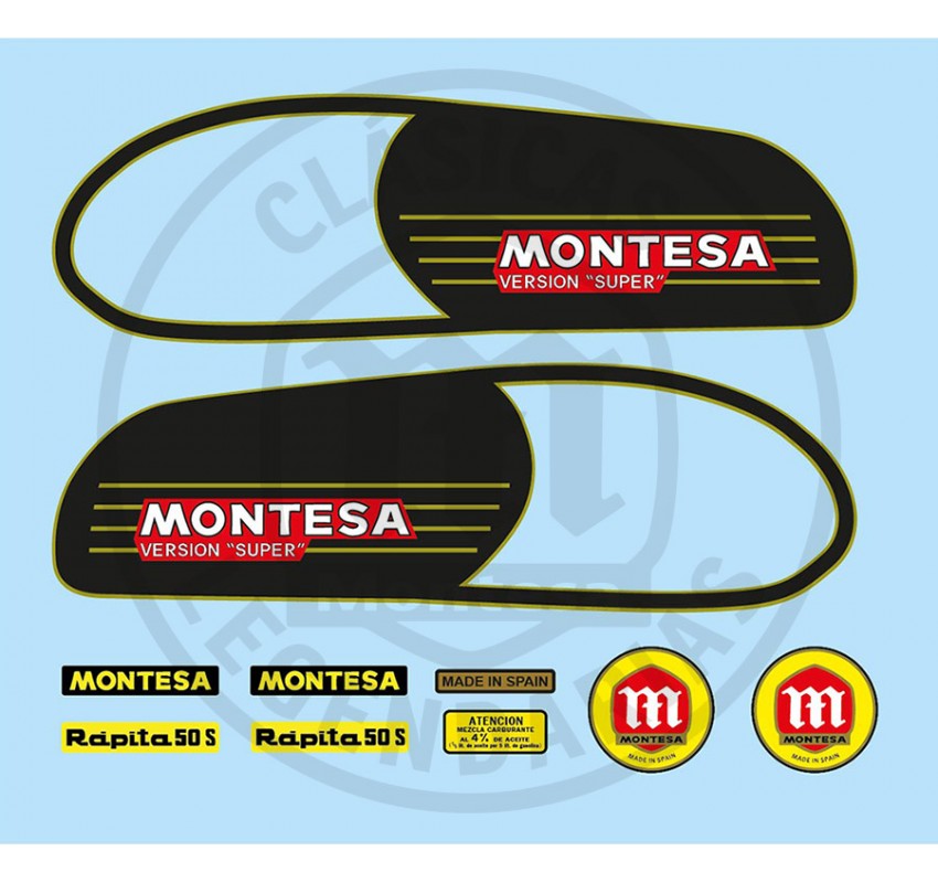 Kit Completo Montesa Rapita 50 Super ref.401001