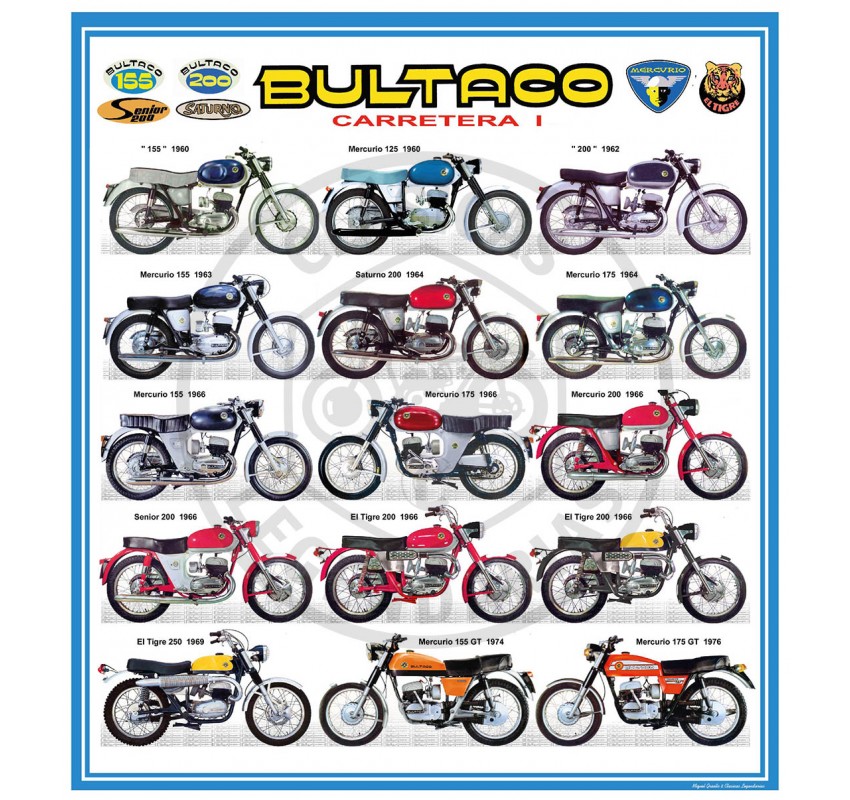 21 - Bultaco Carretera 1960 - 1976
