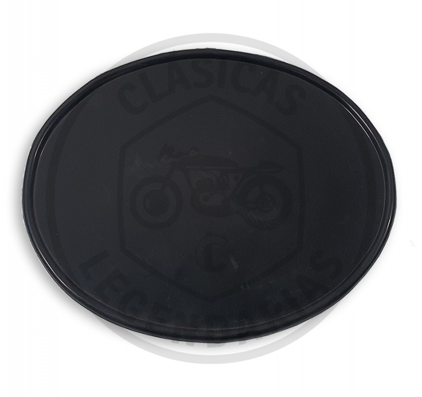 Universal number plate, for Enduro and Cappra, Bultaco color Black