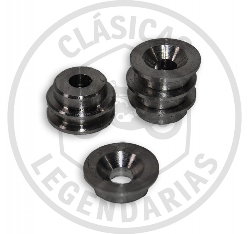 Cota 335-307 front brake disc spacers in stainless steel