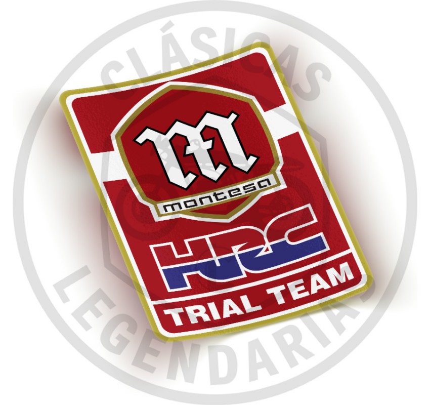 Anagrama adhesivo Montesa Trial Team ref.AML03001