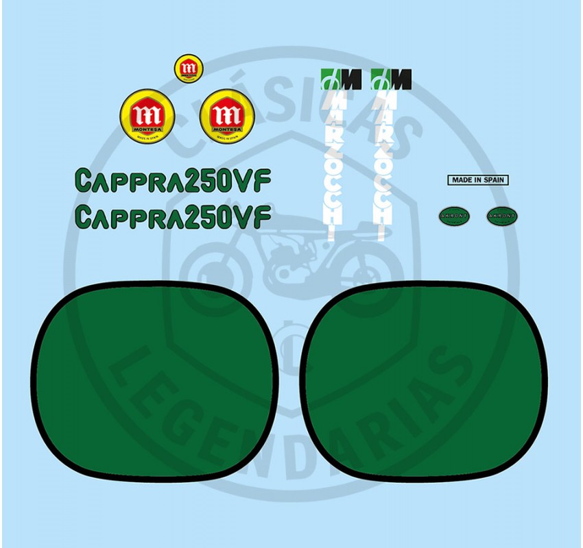 Anagrams adhesive decals Montesa Cappra 250 VF Ref.7320061021