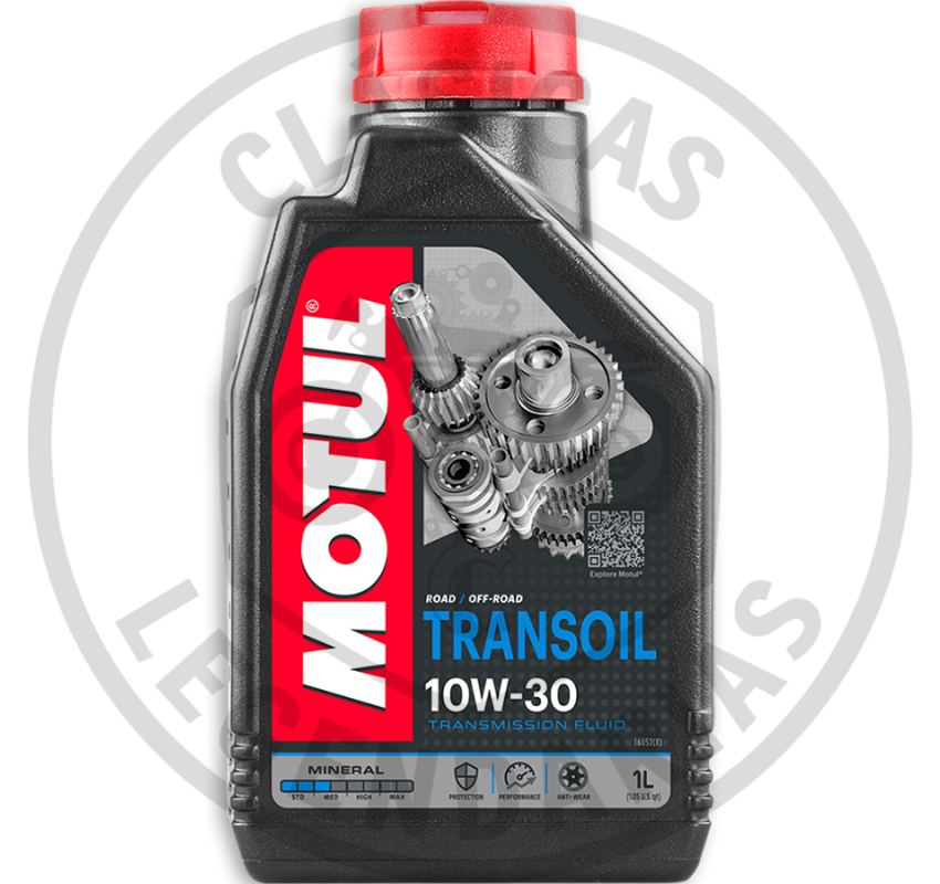 Aceite mineral Motul SAE10W30 Transoil 1 litro ref.13302