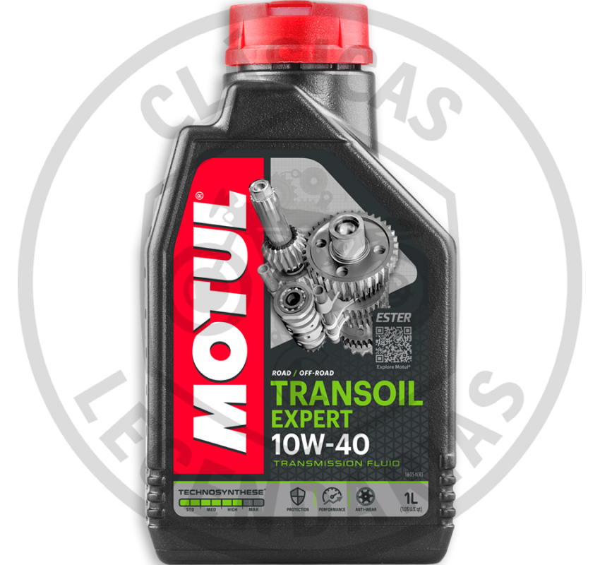 Aceite mineral Motul SAE10W40 Transoil Expert 1 litro ref.11301