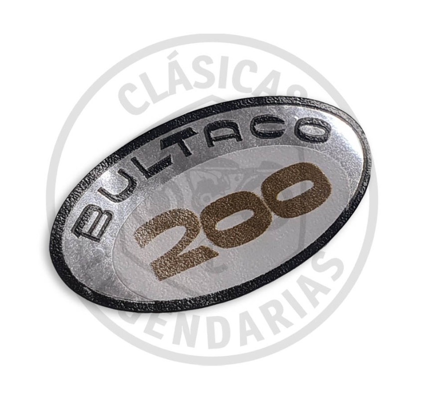 Adhesive anagram Bultaco 200 fenders ref.BU20001431