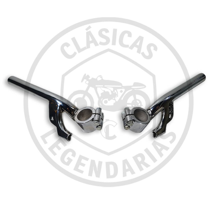 Bultaco clip-on handlebars whiplash 102 and Shrapnel 62 ref.BU801029