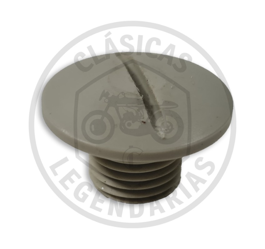 Tapon llenado aceite Bultaco plastico gris ref.BU1110361