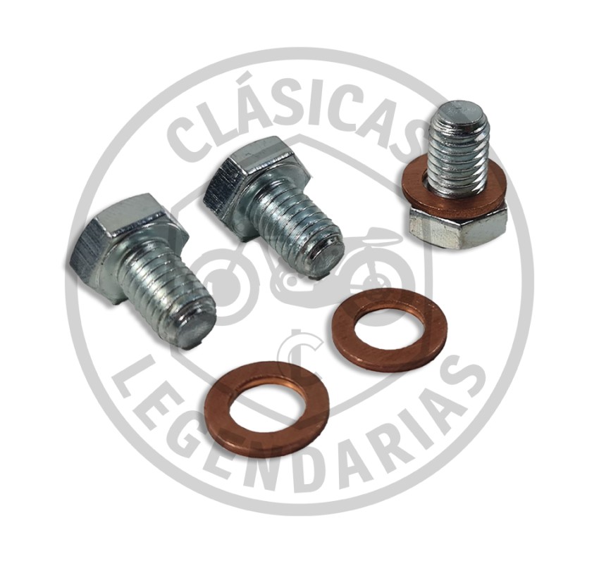 Montesa 50 cc oil drain and fill plug screws ref.763010