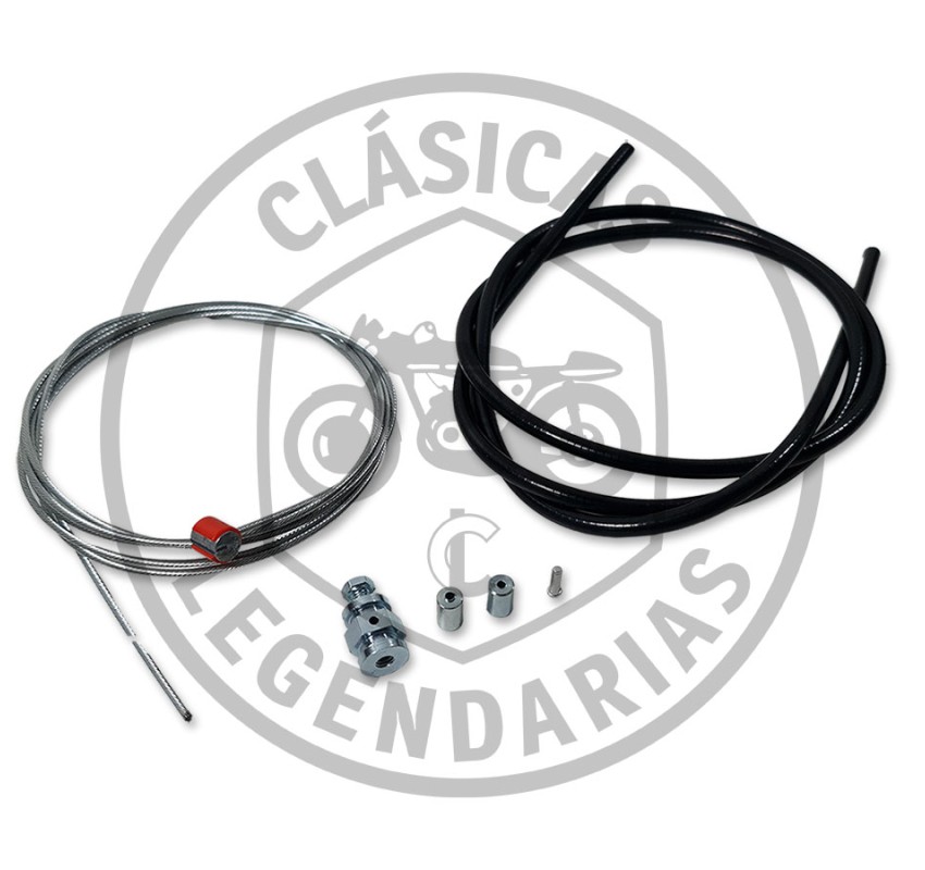 Bultaco Pursang front brake cable kit - Frontera ref.BU16706059