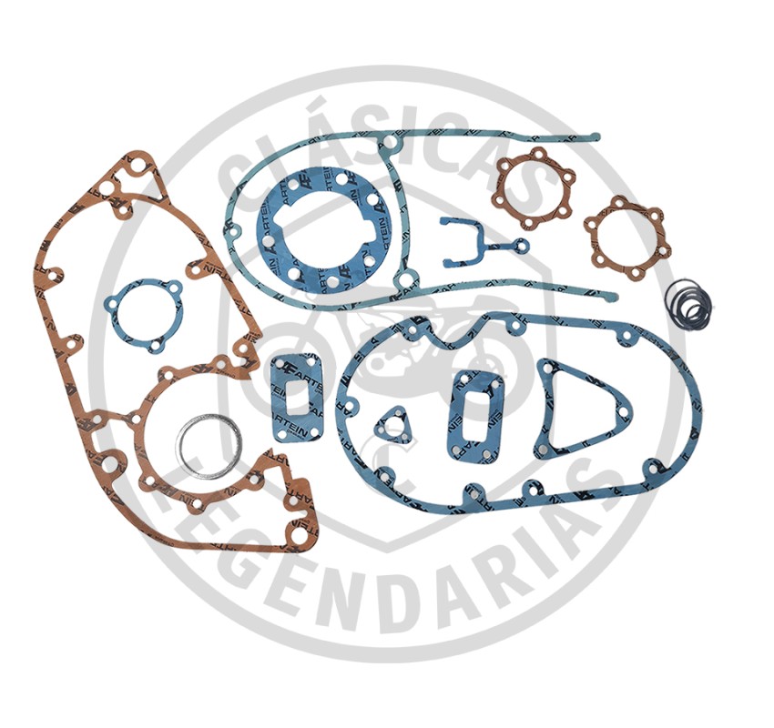 Bultaco Mercurio engine gasket kit, scraper, Campera. ref.BU8020001