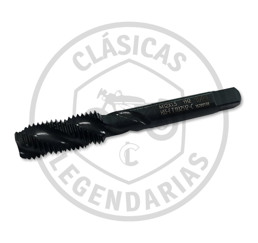 Macho roscar M12x1.50 para esparragos sobre medida culata enduro ref.T08901215